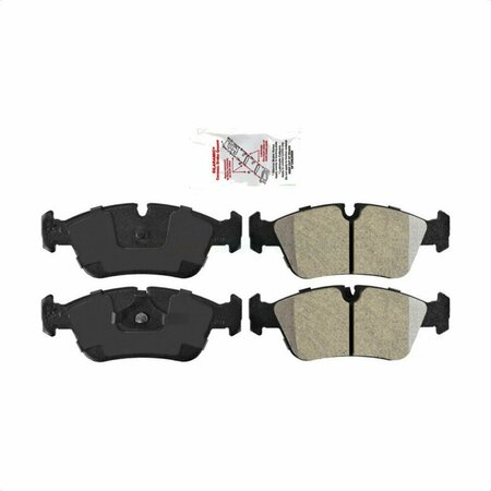 AMERIBRAKES Front Semi-Metallic Disc Brake Pads For BMW 325i Z3 325Ci Z4 328i 323i 325xi 318i 323Ci NWF-PRM558